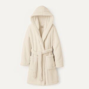 UGG Aarti Women's Cream Hooded Belted Robe